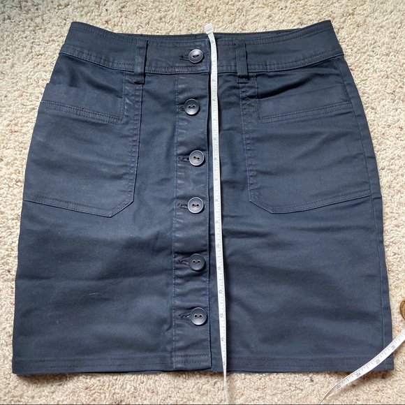 prAna Kara skirt Navy Blue Organic cotton size 00 - Picture 4 of 10